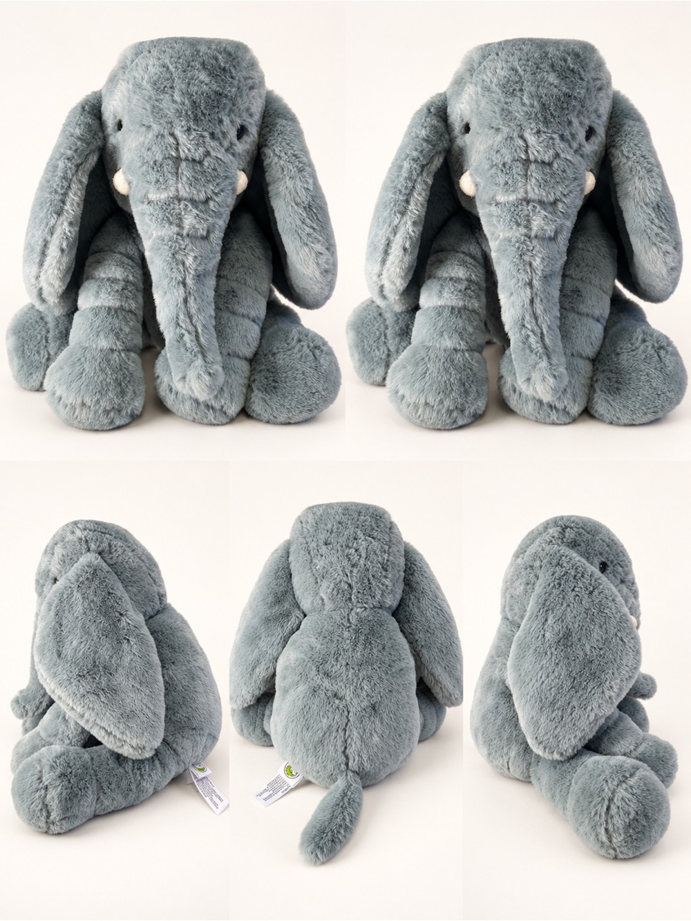 Animal Adventure Plush Grey Elephant Stuffed Animal - Plush Soft Kids Toy 16 in